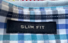 Load image into Gallery viewer, Banana Republic Mens Multicolor Plaid Long Sleeve Slim Fit Button-Up Shirt Sz L
