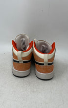 Load image into Gallery viewer, Nike Kids Jordan 1 Mid SE DV1341-800 White Orange Sneaker Shoes Size 13.5C
