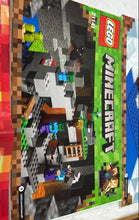 Load image into Gallery viewer, Lot Of 6 Pcs Assorted Lego Minecraft Large Print Instruction Manuals For Age 3+
