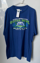 Load image into Gallery viewer, NFL Team Apparel Mens Blue Cotton Super Bowl XLIII Pullover T-Shirt Sz XL W/Tags
