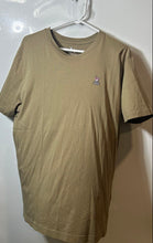 Load image into Gallery viewer, Psycho Bunny Mens Beige Cotton Short Sleeve Crew Neck Pullover T-Shirt Size 6
