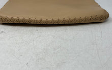 Load image into Gallery viewer, M London Womens Beige Leather Braided Trim Inner Pocket Medium Shoulder Purse

