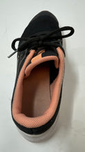 Load image into Gallery viewer, Nike Girls Downshifter 11 CZ3949-010 Black Peach Lace-Up Sneaker Shoes Size 5.5Y
