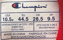 Load image into Gallery viewer, Champion Mens 3 On 3 Red Blue Lace-Up Basketball Sneaker Shoes Size 10.5
