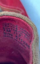 Load image into Gallery viewer, Authentic Tory Burch Womens Jamie Red Slip-On Espadrille Shoes Size 7M
