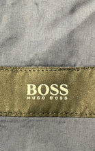 Load image into Gallery viewer, Hugo Boss Mens Blue Striped Single-Breasted Three-Button Blazer Size 42 L
