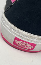 Load image into Gallery viewer, Vans Mens Off The Wall Sk8-Hi BMX Black Pink Sky Blue Sneaker Shoes Size 10.5
