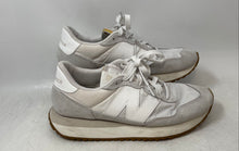 Load image into Gallery viewer, New Balance Unisex 237 WS237NN White Lace-Up Sneaker Shoes Size W10 M8.5 B
