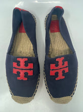 Load image into Gallery viewer, Authentic Tory Burch Womens Weston Multicolor Espadrille Flats Size 6.5M
