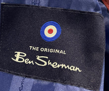 Load image into Gallery viewer, Ben Sherman Mens Multicolor Plaid Long Sleeve Pockets Two-Button Blazer Size S38
