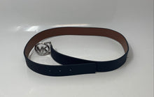 Load image into Gallery viewer, Michael Kors Womens Black Leather Adjustable Strap Dress Belt Size 40

