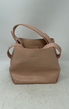 Load image into Gallery viewer, Macghee Womens Blush Pink Leather Inner Pocket Top Handle Shoulder Handbag

