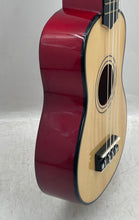 Load image into Gallery viewer, Audster AUD-UK2 Tan Red 4 String Right-Handed Folk &amp; World Soprano Ukulele
