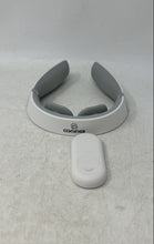 Load image into Gallery viewer, Comfier CF-6023 White Gray Cordless Smart Neck Massager With Remote Not Tested

