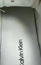 Load image into Gallery viewer, Calvin Klein Womens Hallen White Gray Peach Lace-Up Sneaker Shoes Size 8M
