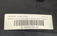 Load image into Gallery viewer, Beverly Hills Polo Club Mens Black Floral Short Sleeve Button-Up Shirt Size 3XLB
