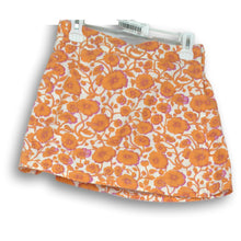 Load image into Gallery viewer, Tommy Hilfiger Womens White Orange Floral Mini Skirt Size 4

