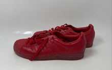 Load image into Gallery viewer, Adidas Mens Superstar II Red Leather Lace-Up Low Top Sneaker Shoes Size 11
