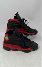 Load image into Gallery viewer, Nike Kids Air Jordan 13 Retro Black Red Lace-Up Sneaker Shoes Size 5.5Y
