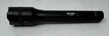 Load image into Gallery viewer, Bolder By Anker LC90 Black Torch Zoomable 2-Cell Rechargeable Flashlight NCL
