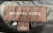 Load image into Gallery viewer, Michael Kors Mens Black Sleeveless Mock Neck Full-Zip Puffer Vest Size Large
