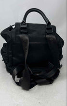 Load image into Gallery viewer, Steve Madden Womens Bsolly Black Top Handle Adjustable Strap Flap Backpack
