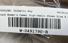 Load image into Gallery viewer, Coach Womens Camel Pointed Toe High Stiletto Pump Heels Size 8.5B
