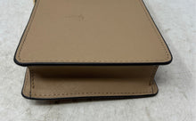 Load image into Gallery viewer, Michael Kors Womens Brown Leather Adjustable Strap Smartphone Crossbody Bag
