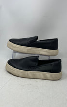 Load image into Gallery viewer, Zara Mens Black Round Toe Slip-On Low Top Platform Sneakers Shoes Size EUR 44
