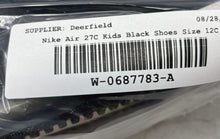 Load image into Gallery viewer, Nike Kids Air Max 270 GO Black Low Top Slip-On Sneaker Shoes Size 12C
