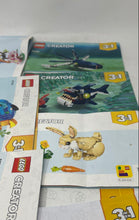 Load image into Gallery viewer, Lego Creator Manuals Multicolor Instruction Manuals Books Lot Of 9 Pcs
