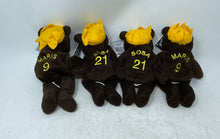 Load image into Gallery viewer, Set Of 6 Pcs Salvino’s Bamm Beano’s Mark McGwire #25 Plush Bear Toys With Tags
