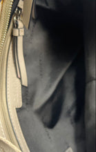 Load image into Gallery viewer, Calvin Klein Womens Gray Leather Inner Pocket Adjustable Strap Crossbody Bag
