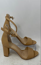 Load image into Gallery viewer, Vince Camuto Womens Corlina Beige Leather High Heel Ankle Strap Sandals Size 6M
