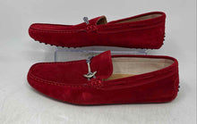 Load image into Gallery viewer, Aldo Mens Zurlo-R Red Suede Slip-On Round Toe Loafer Shoes Size 12

