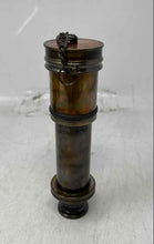 Load image into Gallery viewer, Dollond London Dark Gold-Tone Spyglass Telescope With Leather Case
