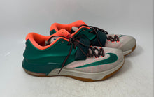 Load image into Gallery viewer, Nike Mens KD 7 653996-330 Multicolor Low Top Lace-Up Sneaker Shoes Size 12.5
