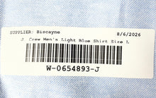 Load image into Gallery viewer, J.Crew Mens Light Blue Collared Long Sleeve Button-Up Shirt Size Large
