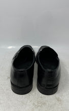 Load image into Gallery viewer, Aston Grey Mens Fortune II Black Leather Slip-On Casual Loafers Shoes Size 9.5
