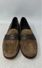 Load image into Gallery viewer, Cole Haan Mens Monroe Brown Moc Toe Slip-On Penny Loafer Shoes Size 10
