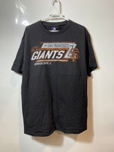 Load image into Gallery viewer, MLB Mens Black San Francisco Giants Short Sleeve Pullover T-Shirt Size Large

