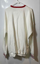 Load image into Gallery viewer, The Laundry Room Womens White Graphic Print Long Sleeve Pullover Sweatshirt Sz M
