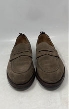 Load image into Gallery viewer, J.Crew Mens Brown Leather Round Toe Slip-On Formal Loafer Shoes Size 8.5
