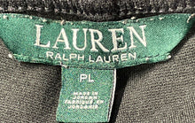 Load image into Gallery viewer, Lauren Ralph Lauren Womens Black Pull-On Stretch Flare Leg Yoga Pants Size PL
