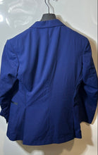 Load image into Gallery viewer, Sartoria Italiana Mens Blue Wool Notch Lapel Pockets Two-Button Blazer Size 48
