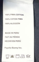 Load image into Gallery viewer, Psycho Bunny Mens Black Cotton Short Sleeve Regular Fit Polo Shirt Size 5

