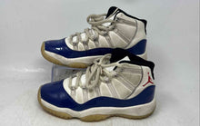 Load image into Gallery viewer, Nike Kids Air Jordan 11 IH2364-400 Blue White Lace-Up Sneaker Shoes Size 4.5Y
