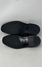 Load image into Gallery viewer, Adolfo Mens Black Leather Round Toe Lace-Up Oxford Dress Shoes Size 10.5
