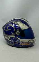 Load image into Gallery viewer, Shark Mens Blue Evoline ECE/22-05 DOT Full-Face Motorcycle Helmet Size L
