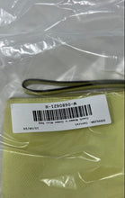 Load image into Gallery viewer, Coach Womens Green Crossgrain Leather Corner Zip Mini Wristlet Wallet
